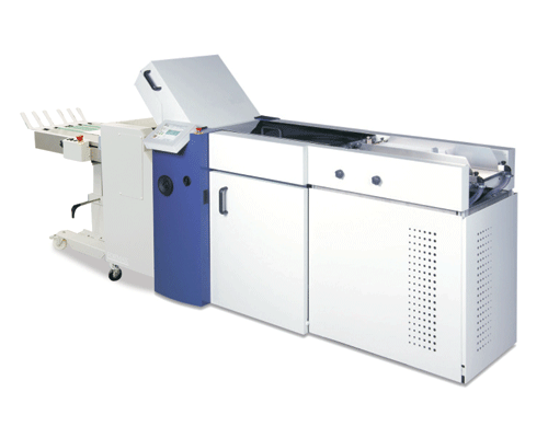 FD 2300 air feed system holds up to 500 forms